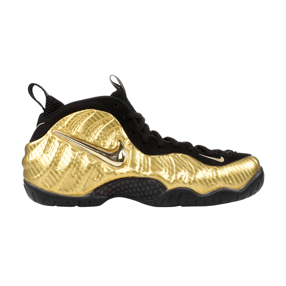 Air Foamposite Pro 'Metallic Gold' - Nike - 624041 701 | GOAT