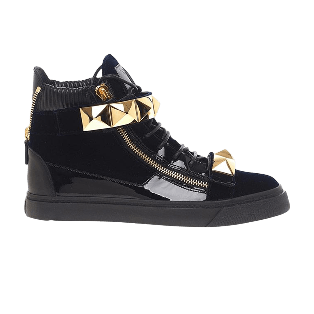 Giuseppe Zanotti Double-Zip High Top 'Black'