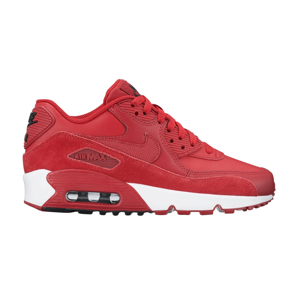 Air Max 90 Leather GS 'Gym Red'