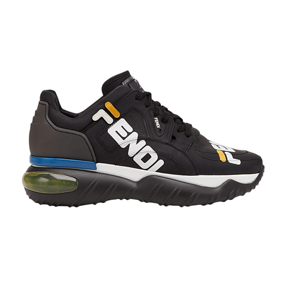 Fendi x Nappa Leather Low Top 'Black'