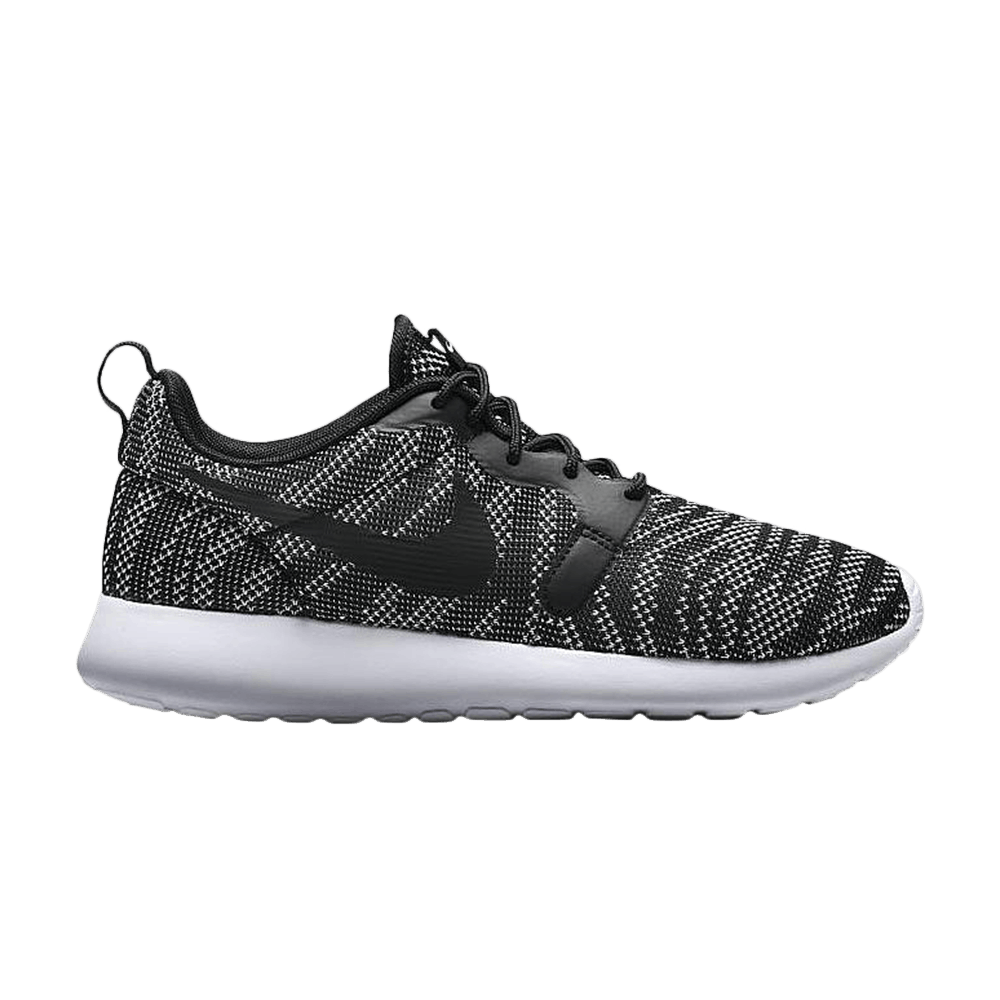 Wmns Roshe Run Knit Jaqcuard 'White & Black'