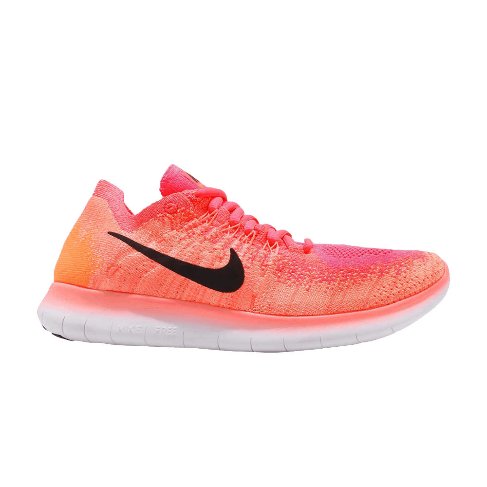 Wmns Free RN Flyknit 2017 'Bright Mango'