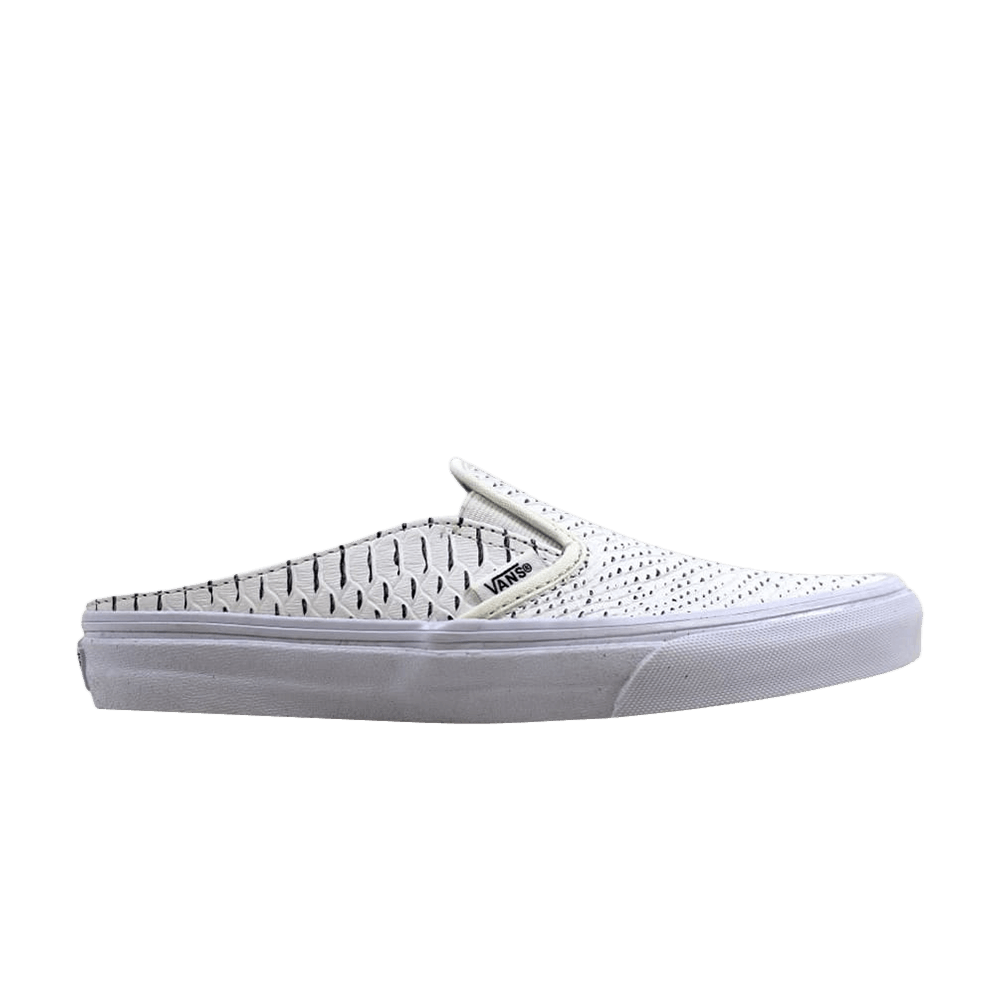 Slip-On Mule 'True White'