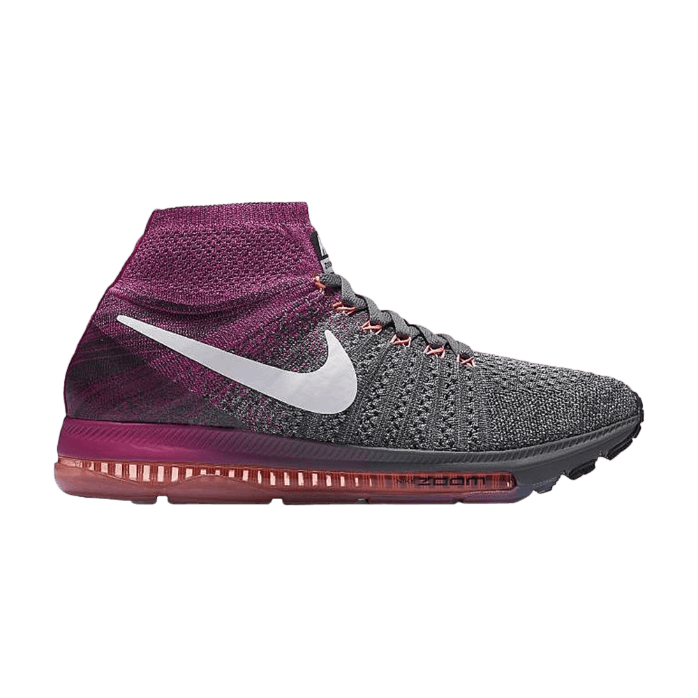 Wmns Zoom All Out Flyknit 'Grey Pink'