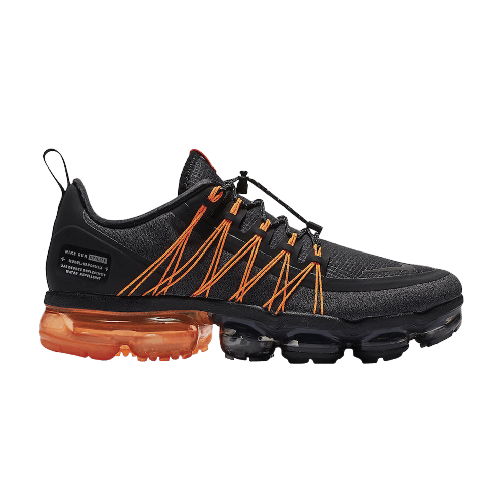 vapormax run utility black orange
