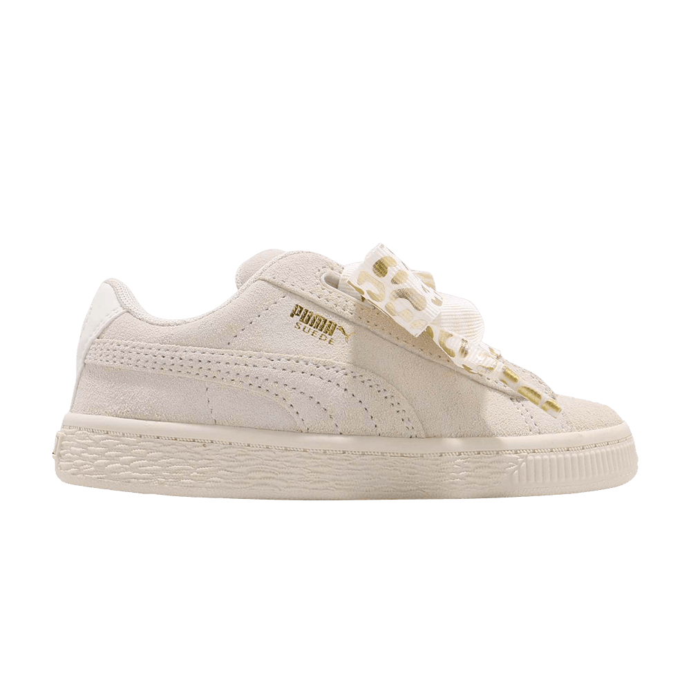 Suede Heart AthLuxe INF 'Whisper White'