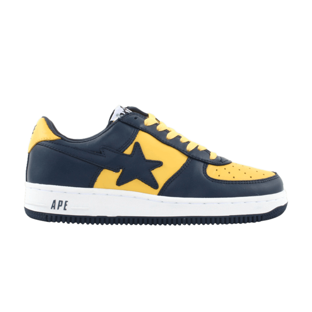 Bapesta FS-001 Low 'Navy Yellow'