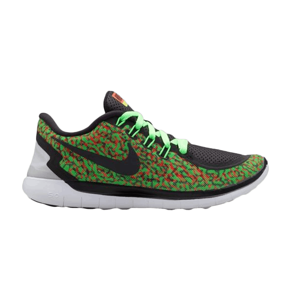 Wmns Free 5.0 Print 'Voltage Green'