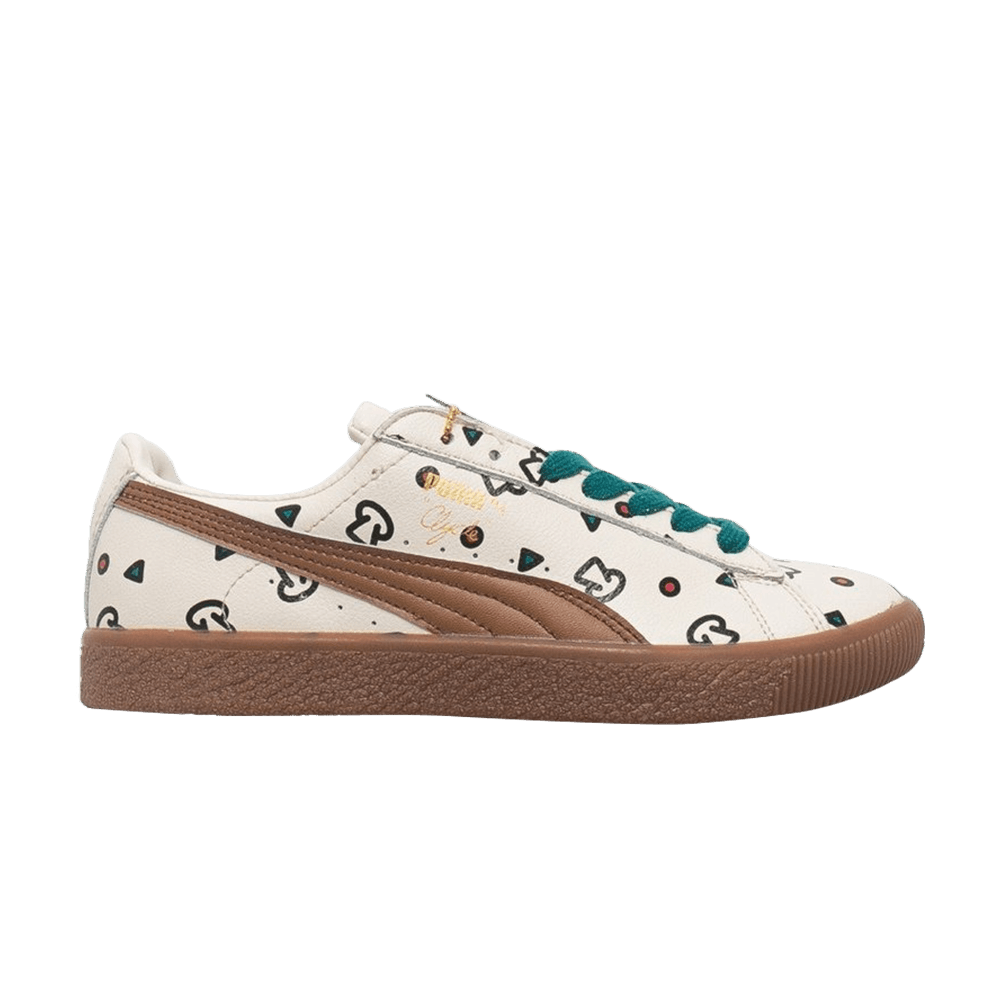 Pre-owned Puma Tyakasha X Clyde 'birch' In Brown
