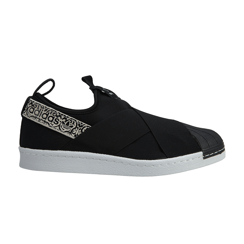 Wmns Superstar Slip On 'Core Black'