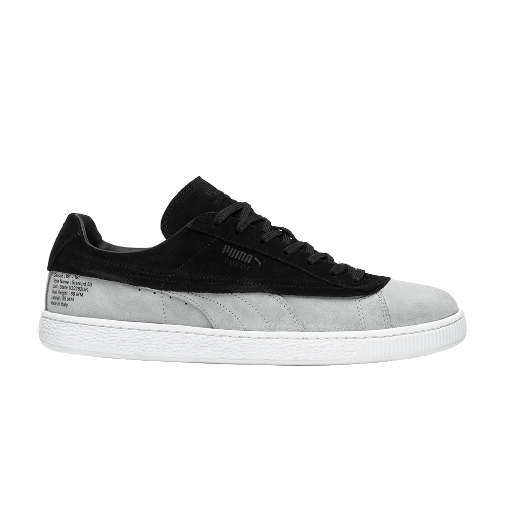 Stampd x Suede Classic 'White Black'