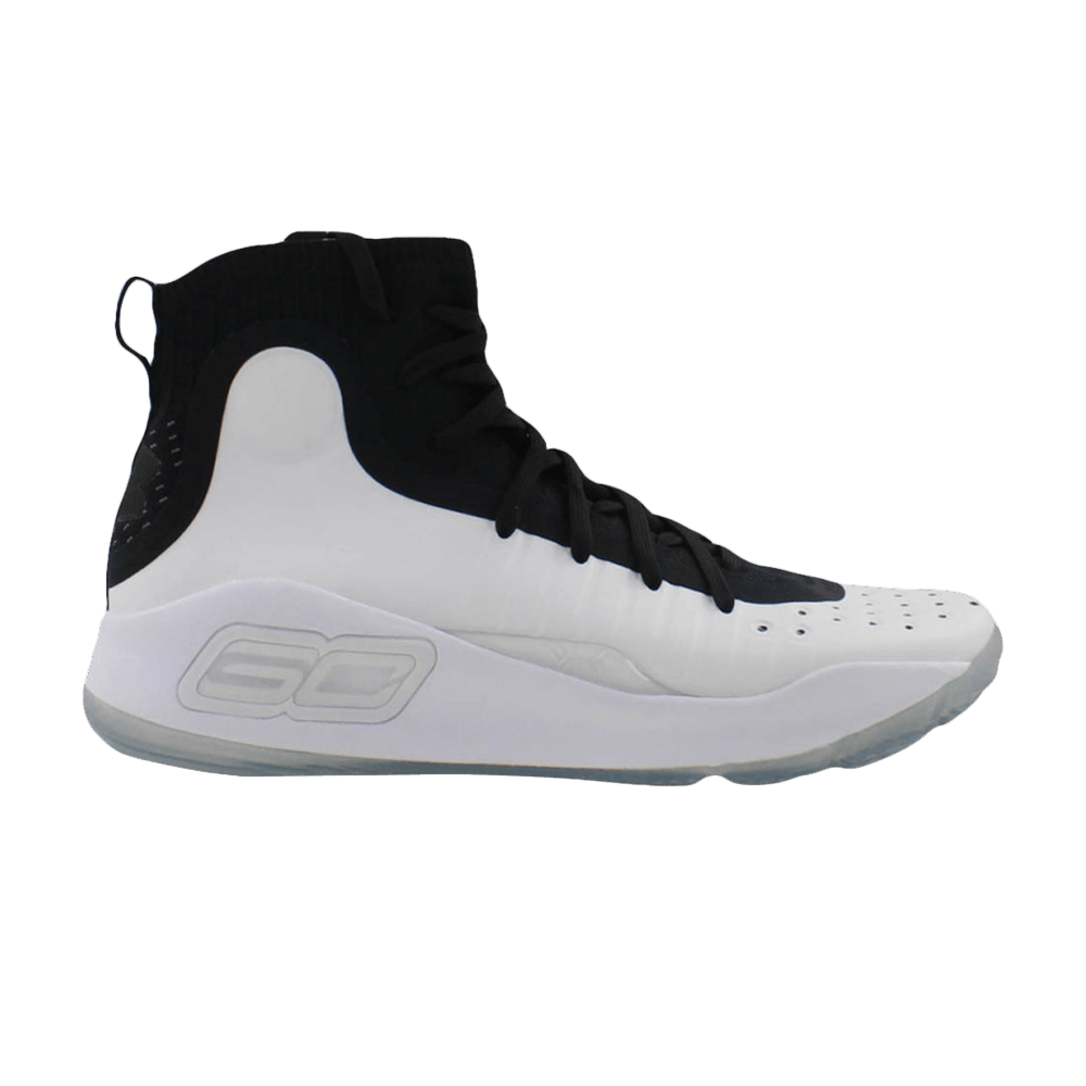 Curry 4 Mid GS 'Black White'