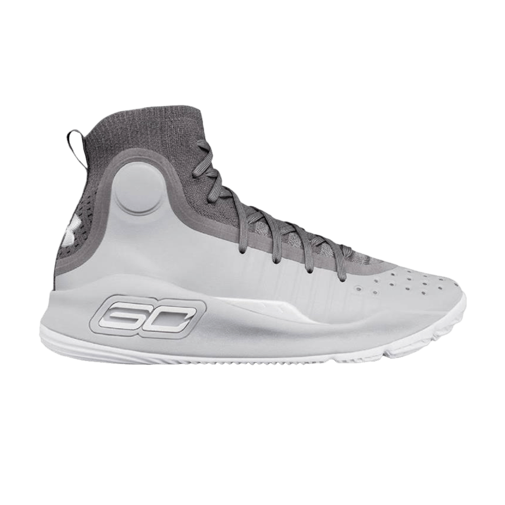 Curry 4 Mid GS 'Overcast Grey'