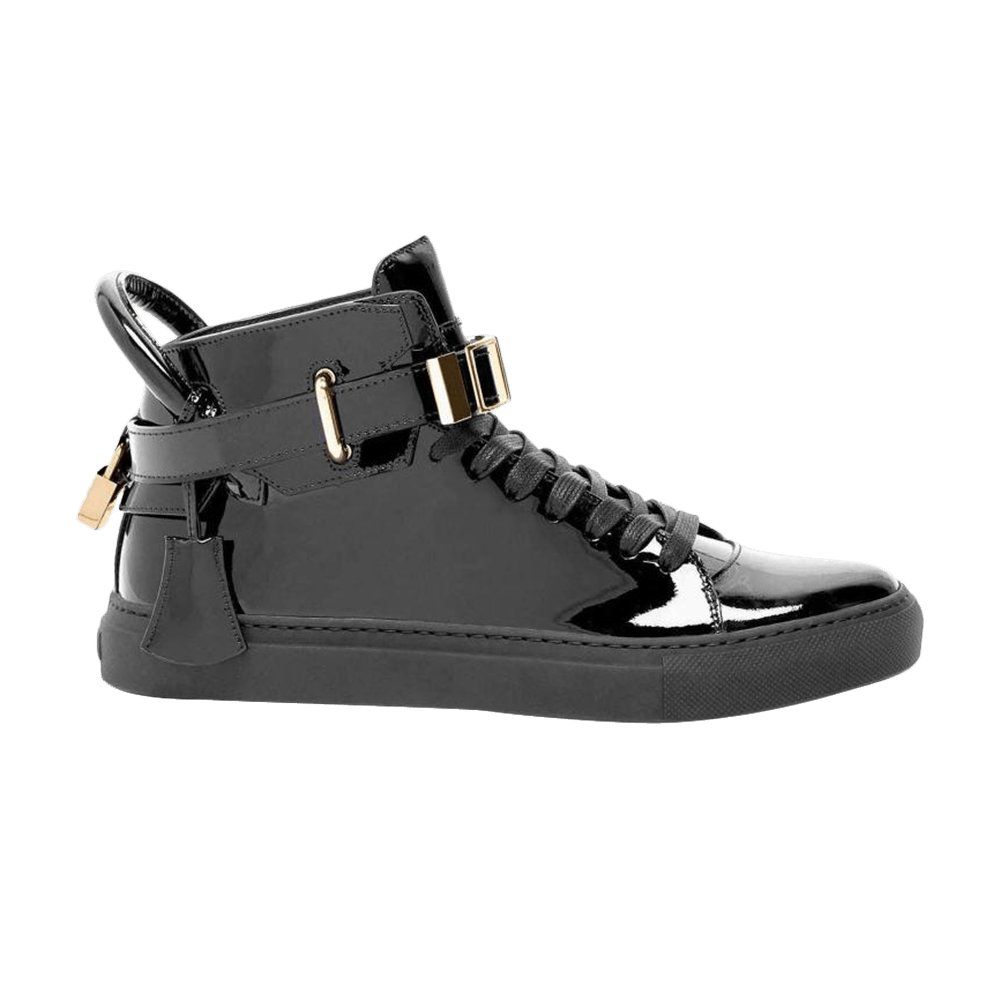 Buscemi 100MM 'Black Patent'