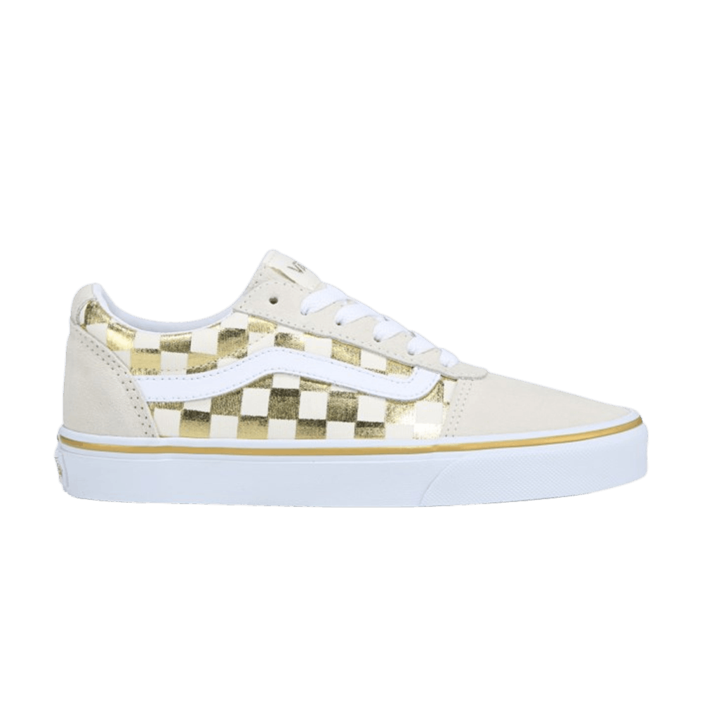 Wmns Ward Low 'Gold Checkerboard'