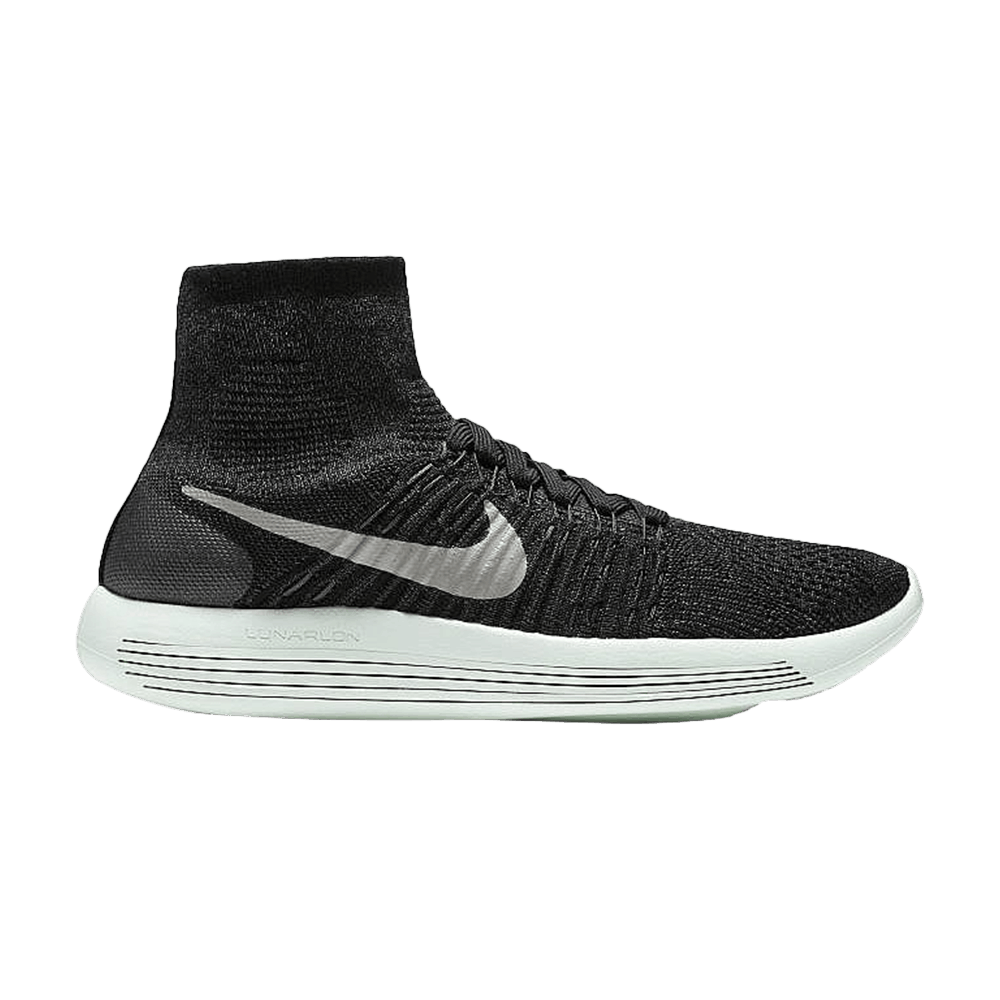 Wmns Lunarepic Flyknit LB 'Black Metallic'