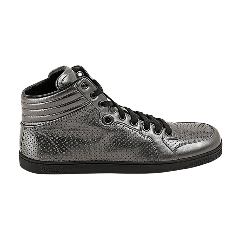 Gucci Perforated Nappa High Top 'Anthracite'