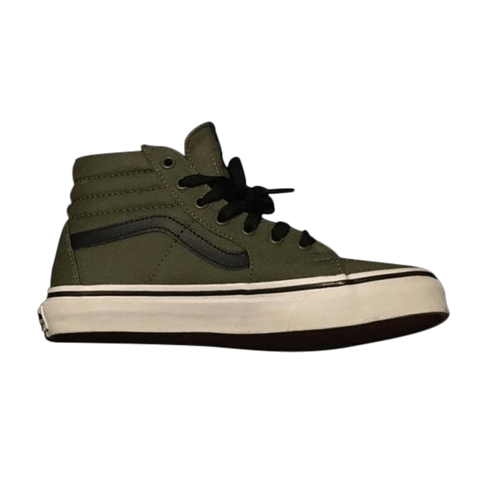 Sk8-Hi Canvas Kids 'Olive'