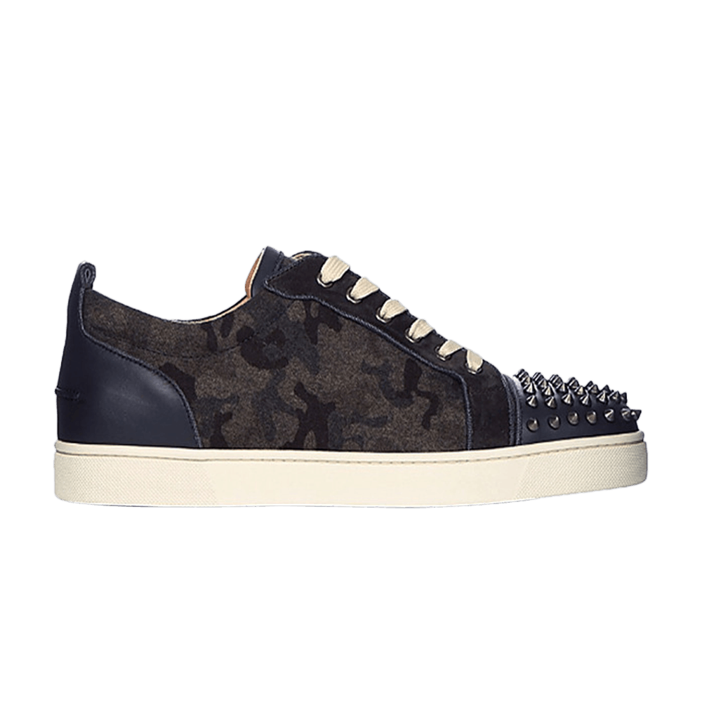 Christian Louboutin Louis Flat Calf Spikes 'Camo'