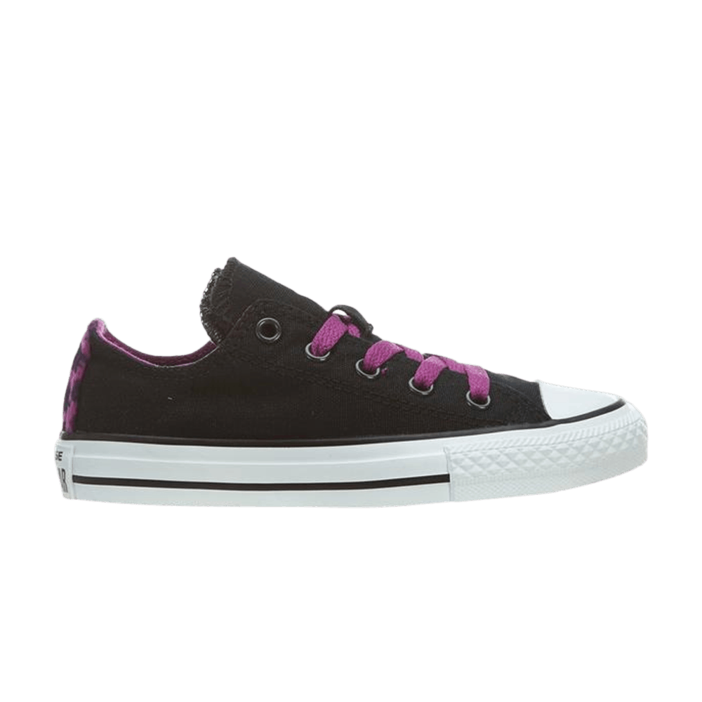 Chuck Taylor All Star Double Tongue Ox GS 'Black'