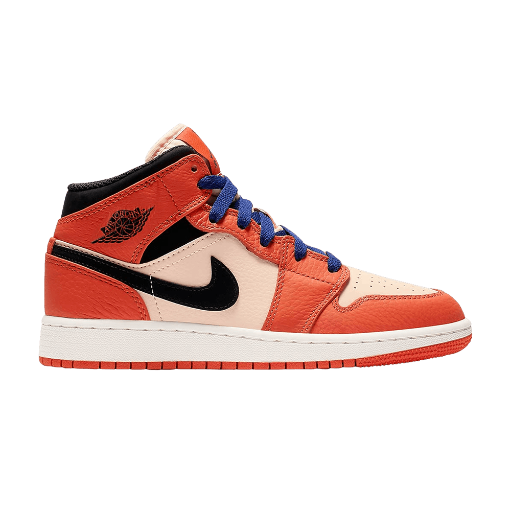 Air Jordan 1 Mid SE GS 'Team Orange'