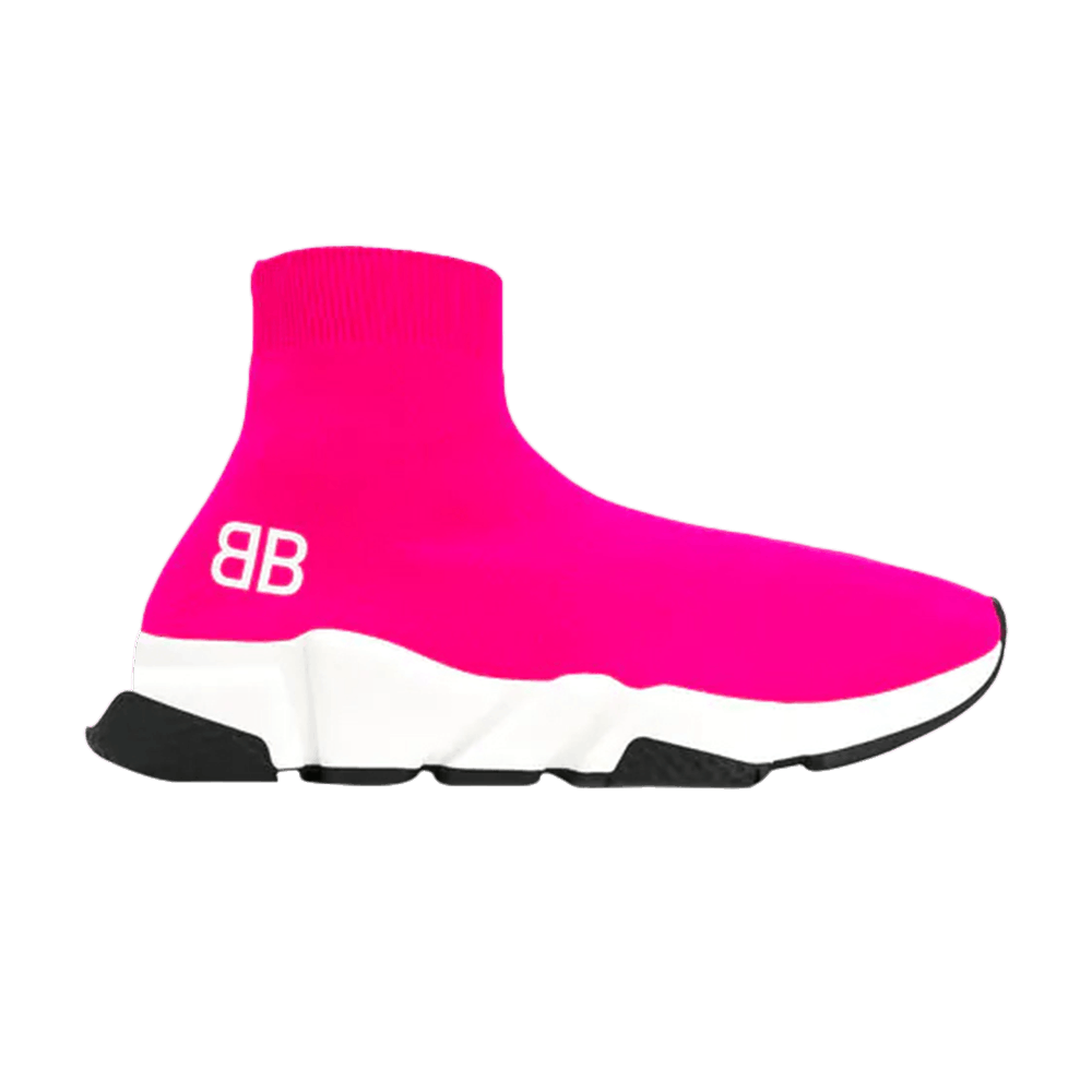Balenciaga Wmns Speed Trainer Mid 'Rose Fluo'