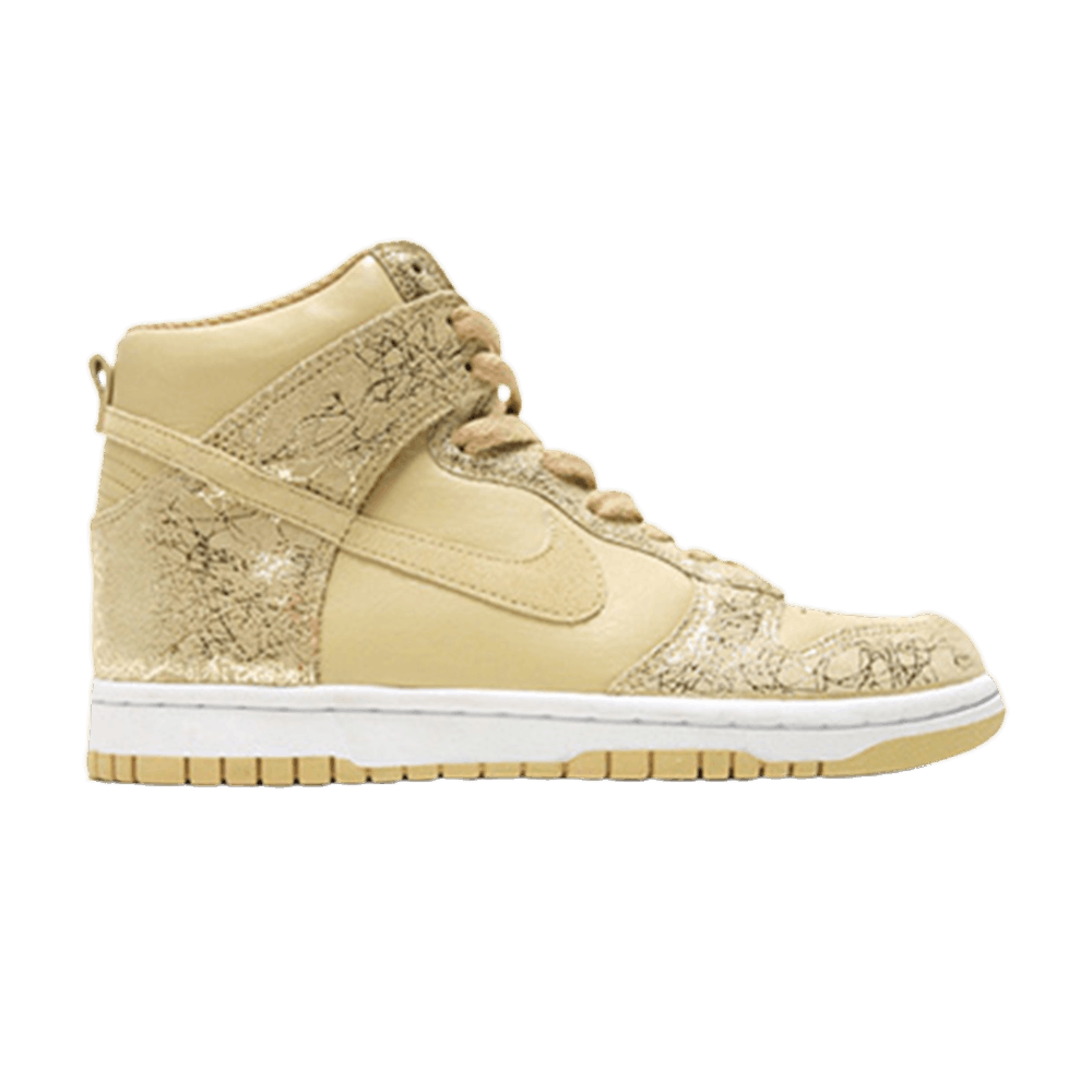 Wmns Dunk High 'Grain Gold'