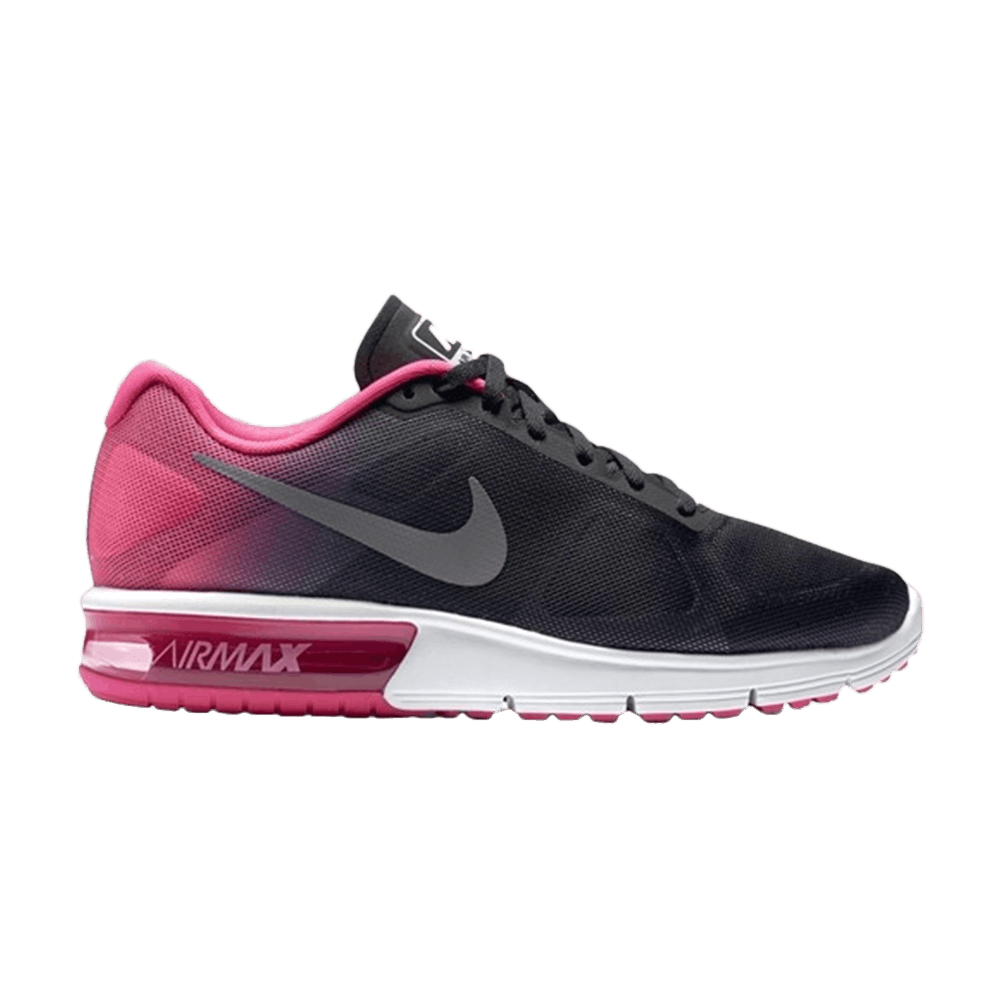 Wmns Air Max Sequent 'Black Pink'