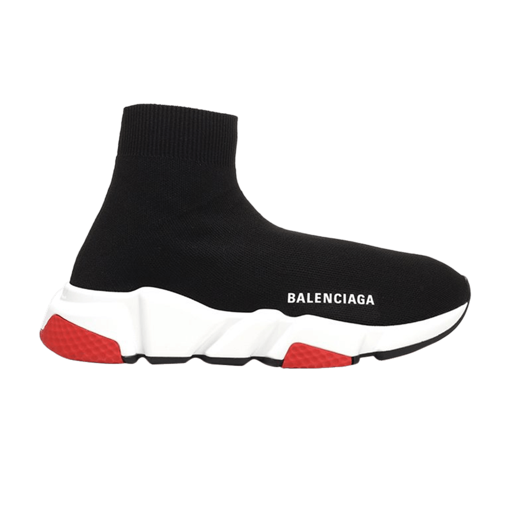 Buy Balenciaga Speed Trainer Mid Kids 'Black' - 508439 W05G0 1000