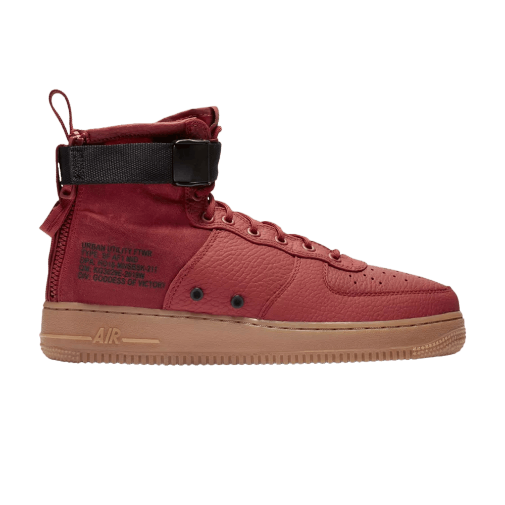 SF Air Force 1 Mid 'Dune Red'
