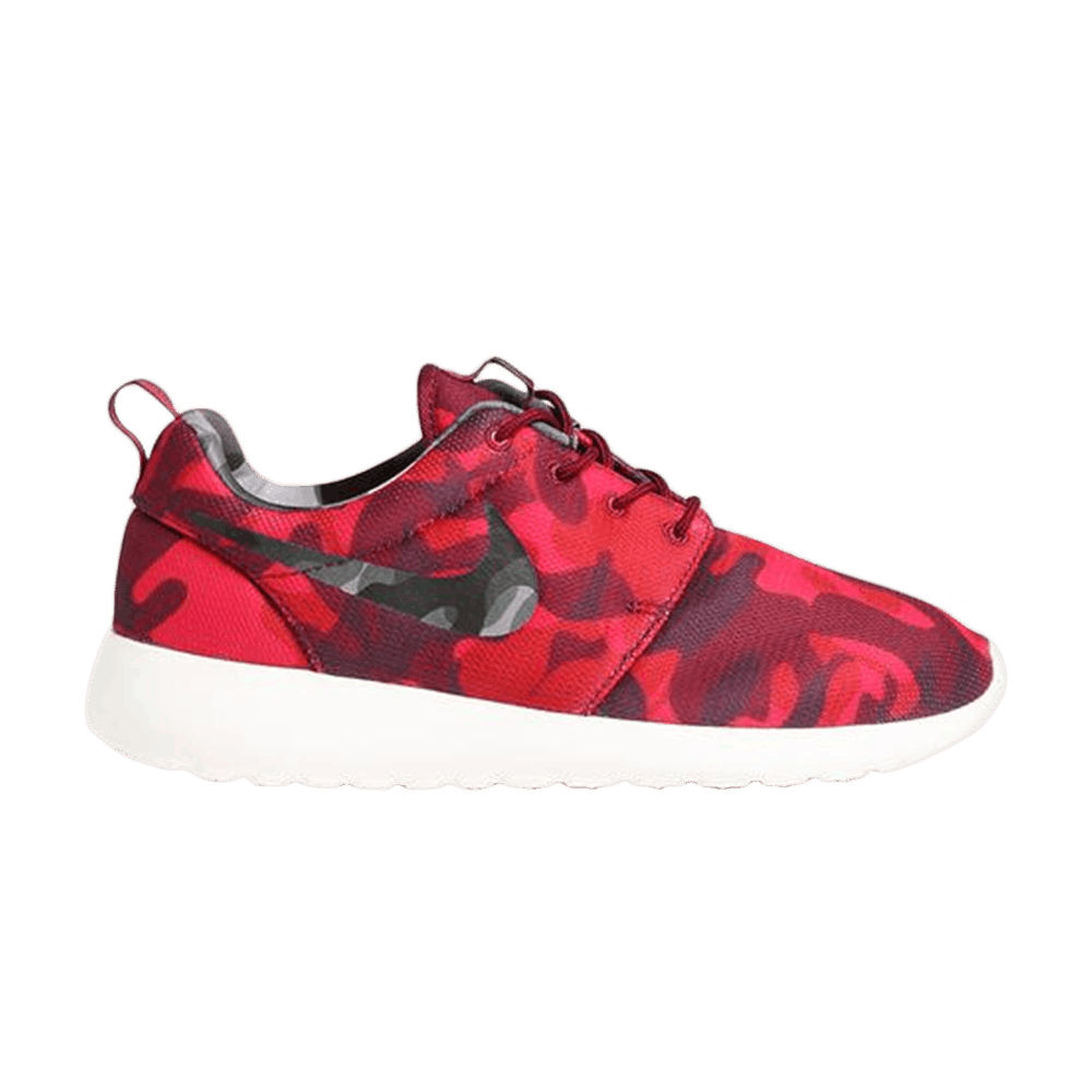 Wmns Roshe One Print 'Deep Garnet'