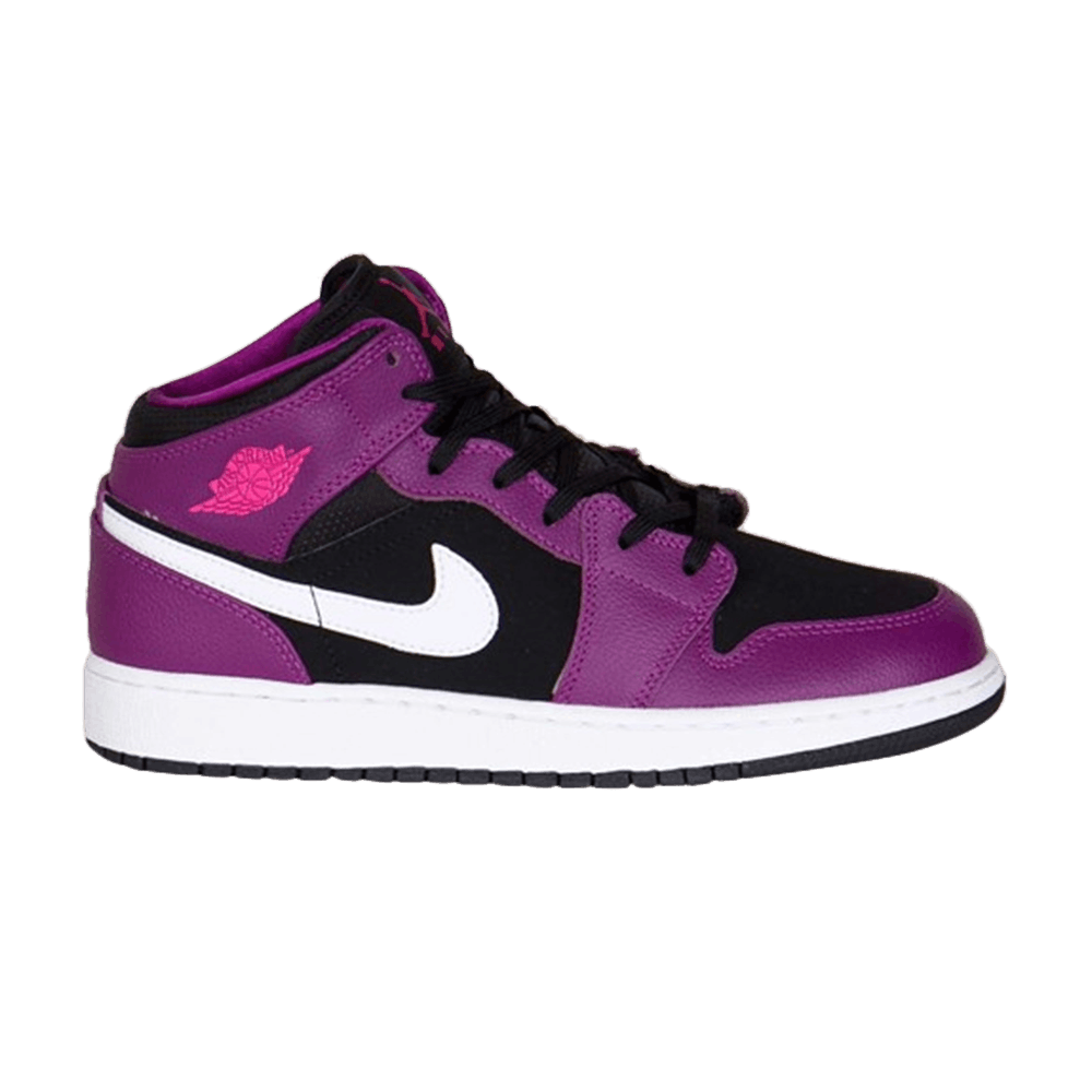 Air Jordan 1 Mid GS 'Bright Grape'