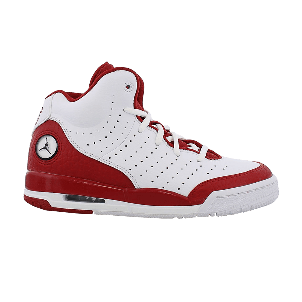 Jordan Flight Tradition GS 'White Gym Red'