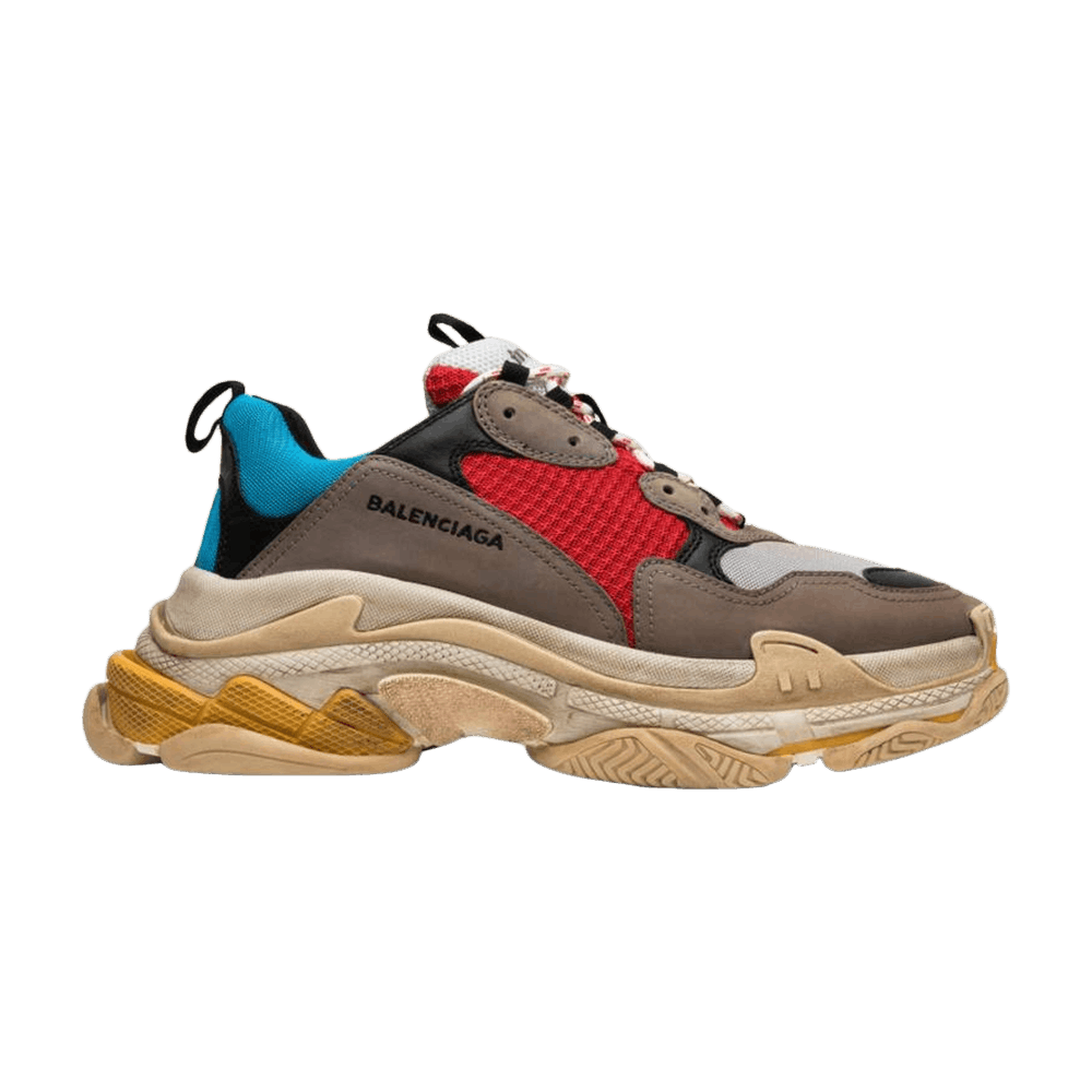 Balenciaga Wmns Triple S 'Blue Red'