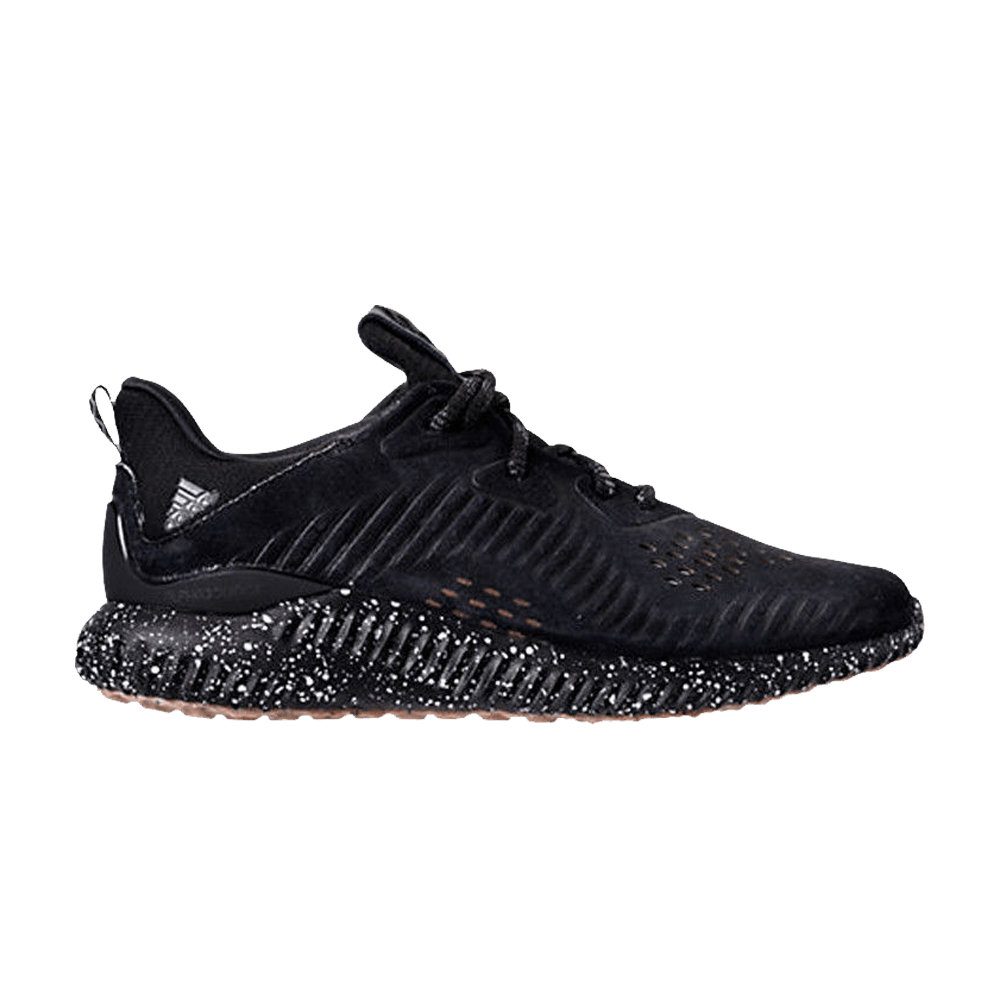 Alphabounce Leather 'Core Black'