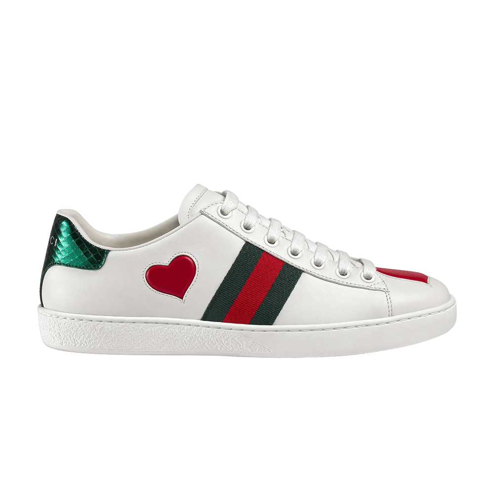 Gucci Wmns Ace Low 'Heart'