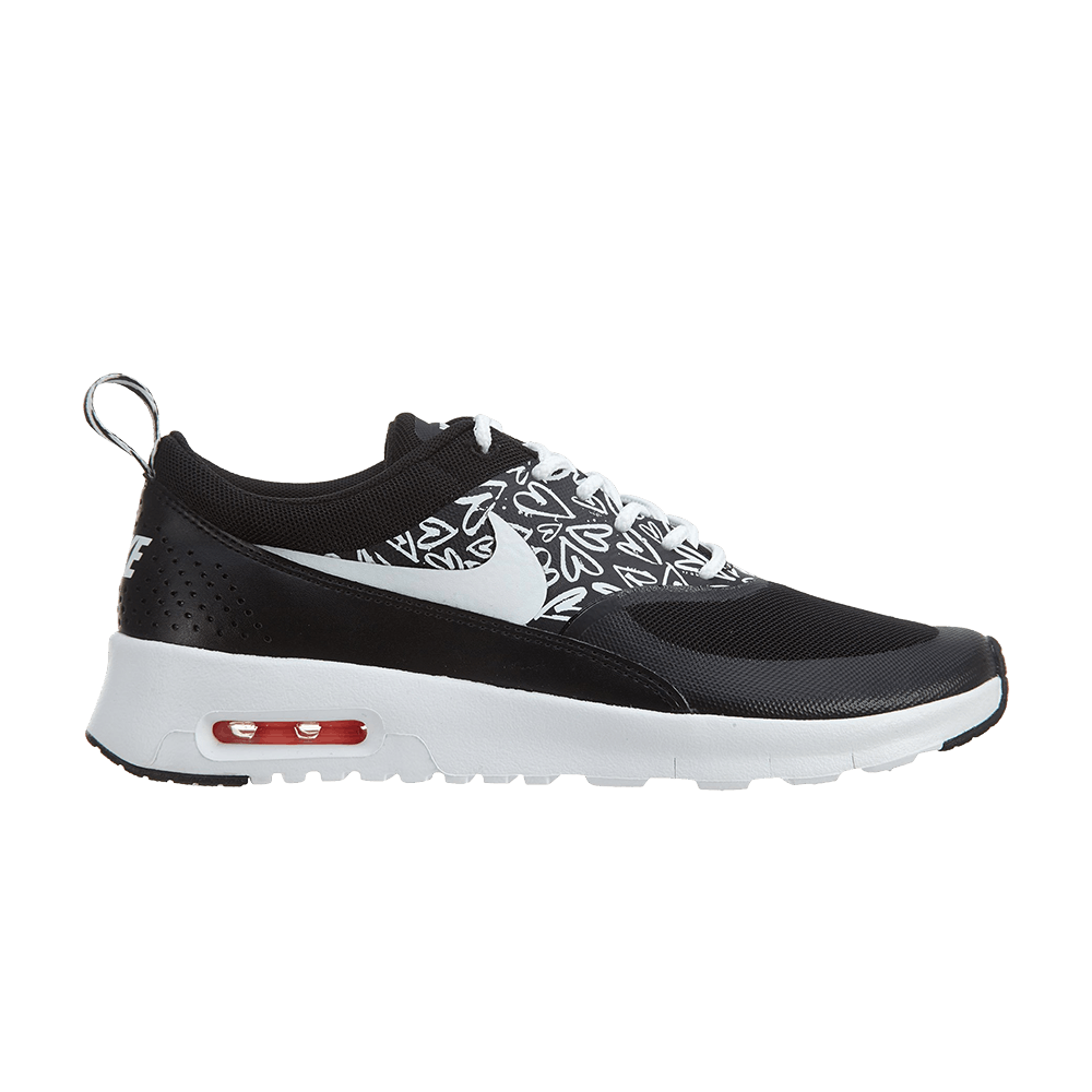 Air Max Thea Print GS 'Black Lava Glow'