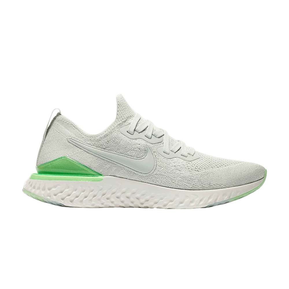 Wmns Epic React Flyknit 2 'Silver Lime'