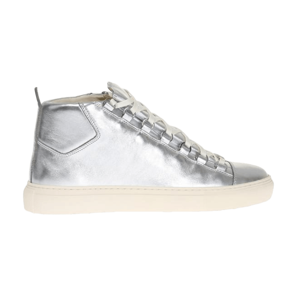 Balenciaga Arena High 'Metallic Silver'