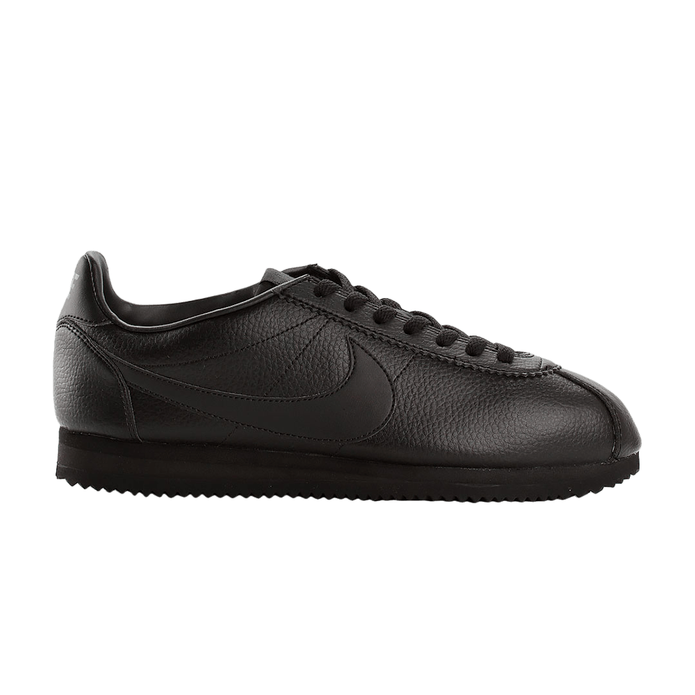 Classic Cortez Leather 'Black Anthracite'