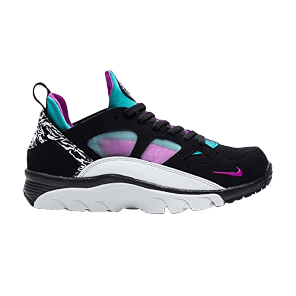 Air Trainer Huarache Low 'Black Vivid Purple'