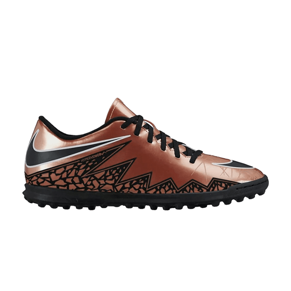 Jr Hypervenom Phade 2 TF GS 'Metallic Red Bronze'