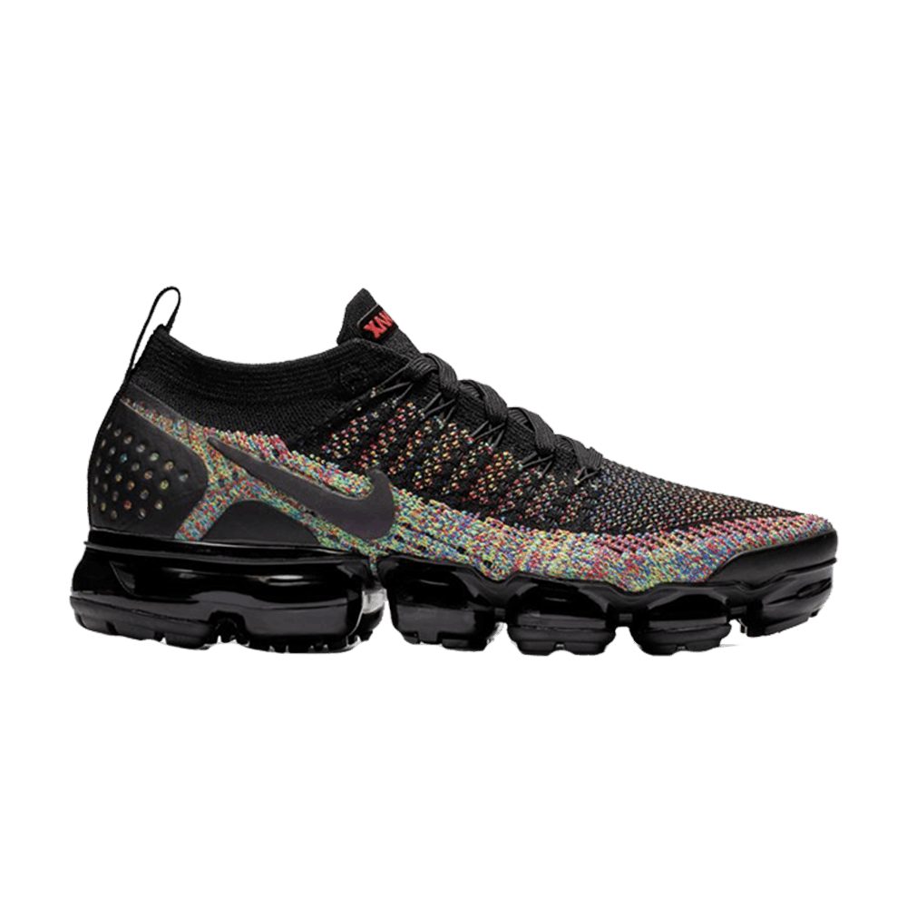 Wmns Air VaporMax Flyknit 2 'Black Racer Pink' - Nike - 942843 015 | GOAT