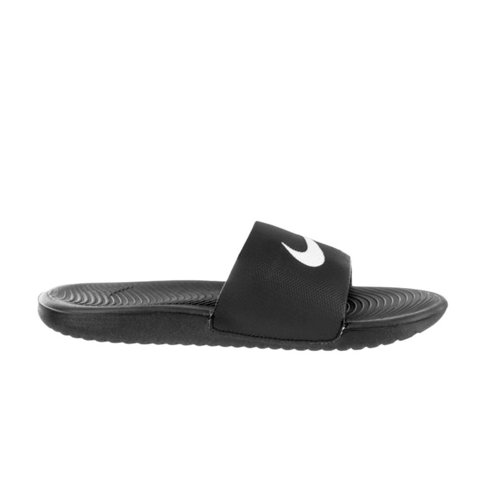 Kawa Slide 'Black White' - Nike - 832646 010 | GOAT