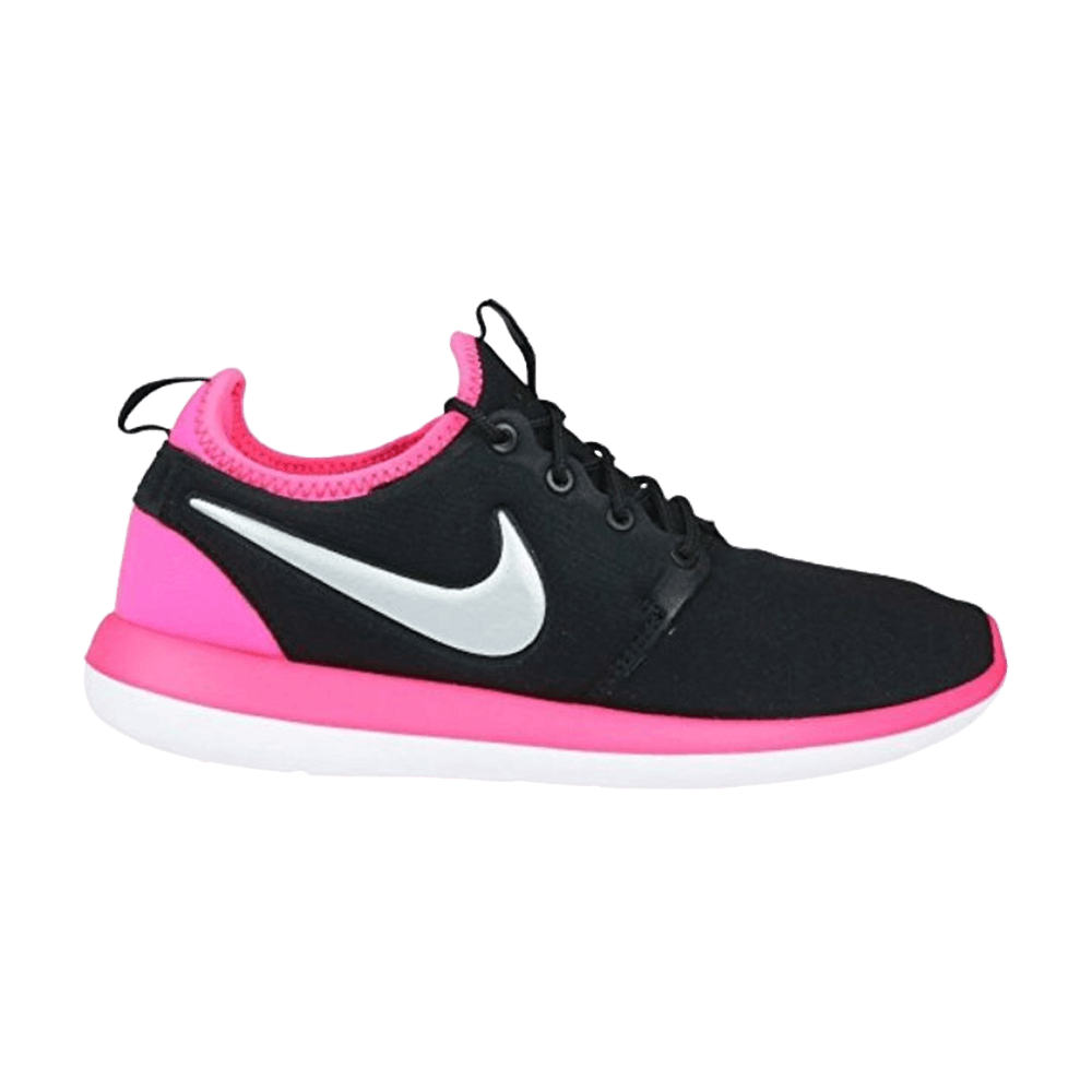 Roshe Two GS 'Black Hyper Pink'