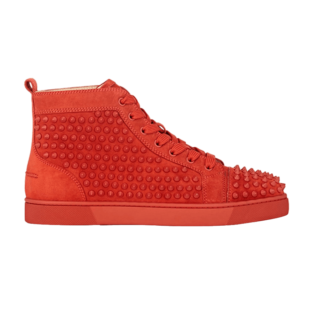 Christian Louboutin Louis Spikes Flat 'Red'