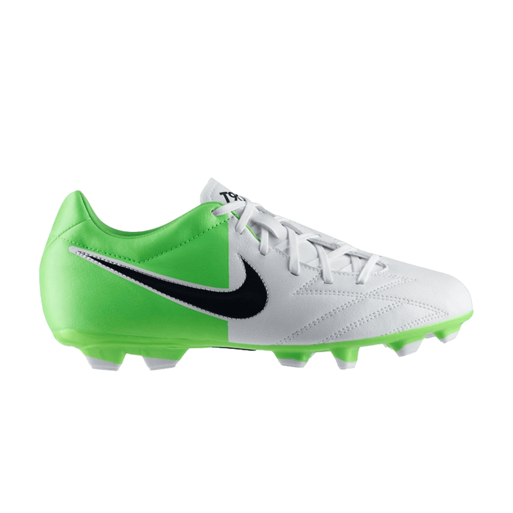 Jr T90 Shoot 4 FG PS 'White Electric Green'