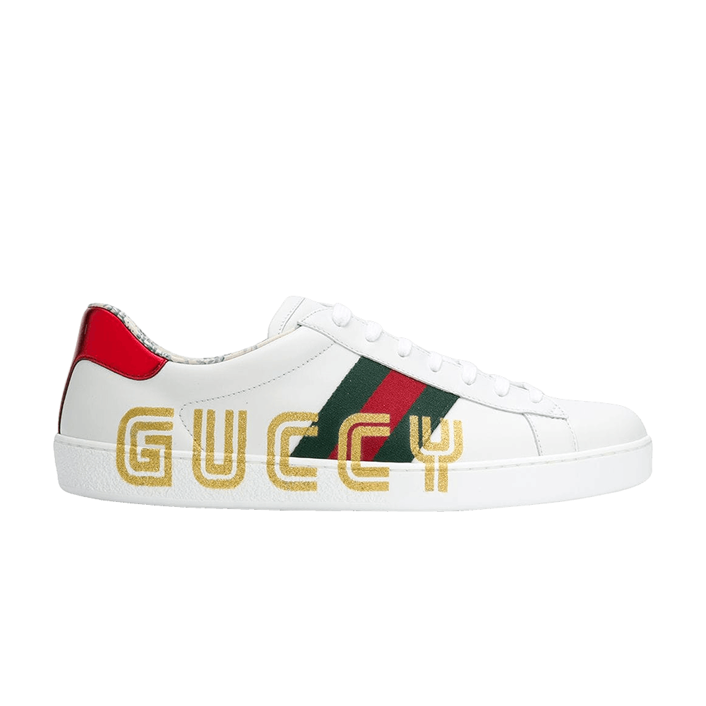 Gucci Ace Low 'Guccy Print' - Gucci - 523455 0G290 9090 | GOAT