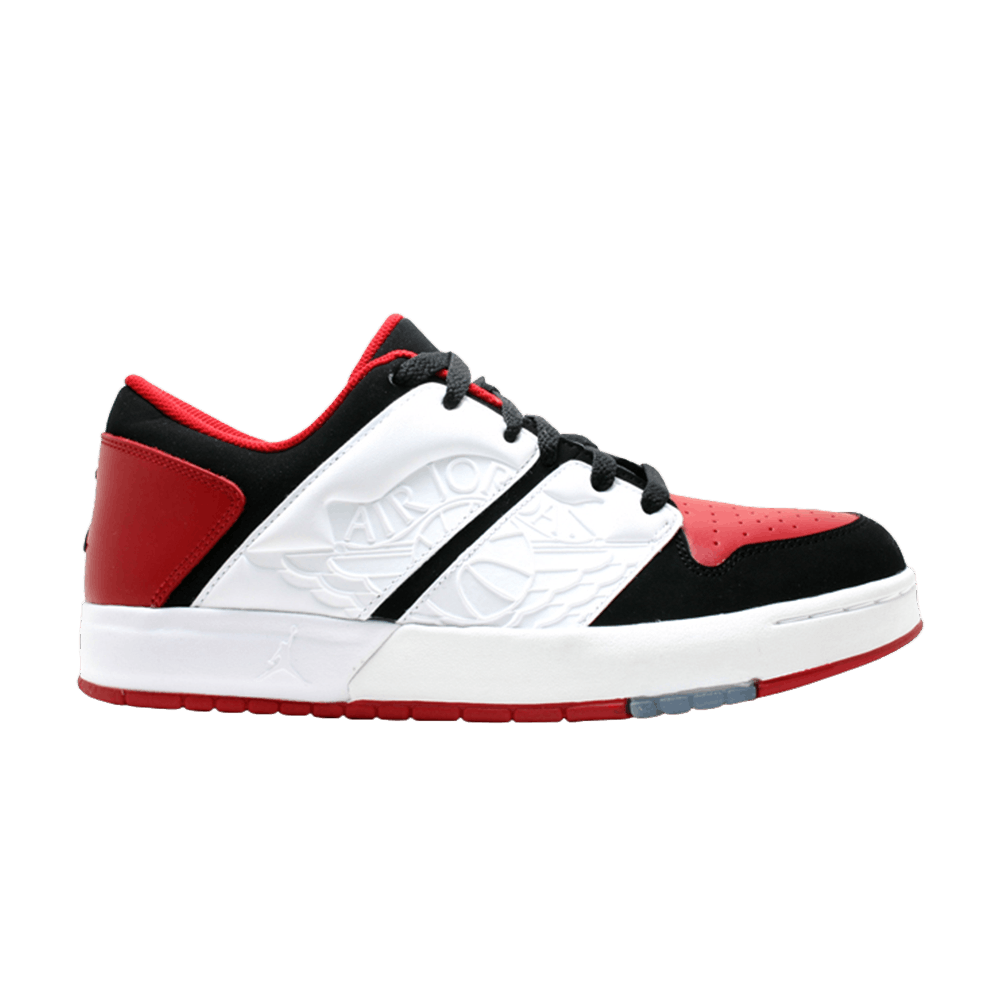 Air Jordan 1 Nu Retro Low GS 'Black Varsity Red'