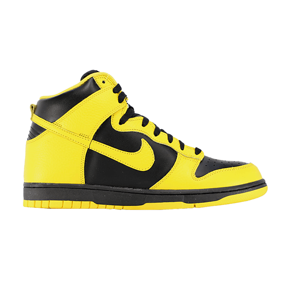 Dunk High 'Black Varsity Maize'